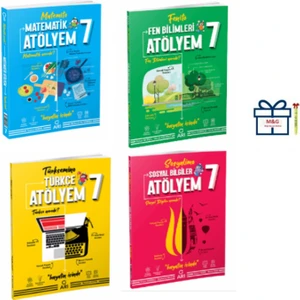Arı Yayıncılık 7.Sınıf Atölyem Set (Türkçe,Matematik,Fen,Sosyal)