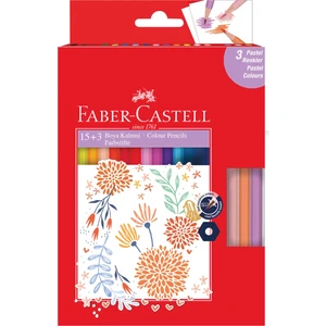 Boya Kalemi 15+3 Pastel Renk