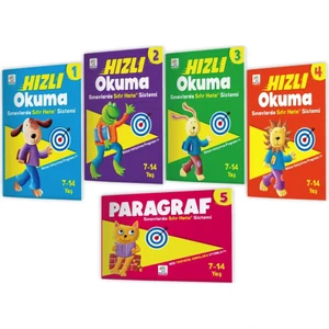 Hızlı Okuma 7-14 Yaş Sınavlarda Sıfır Hata (Ciltli)