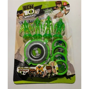 Ben 10 4 Figürlü Işıklı Müzikli Saat Taso Atan Ben Ten Omnıtrıx Saat