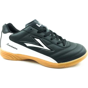 Futsal Salon-Parkur Spor Ayakkabı Siyah Amanos