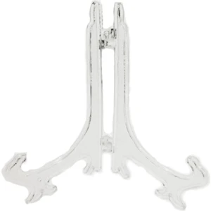 5pcs Plastik Ekran Easel Kart Plakası Fotoğraf Resim Kitap Yemek Raf Tutucu Stand 5 x 30 cm. (Yurt Dışından)