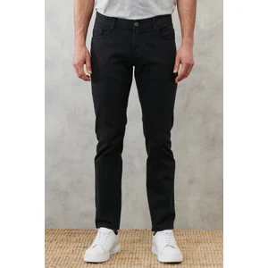 ALTINYILDIZ CLASSICS Erkek Siyah 360 Derece Her Yöne Esneyen Rahat Slim Fit Dar Kesim Pantolon