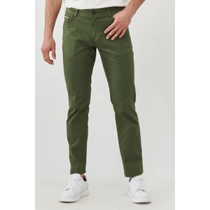 Altınyıldız Classics Erkek Haki Slim Fit Dar Kesim 5 Cep Esnek Chino Pantolon