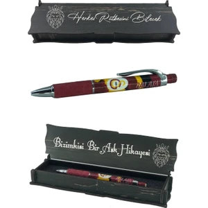 Orijinal Uçlu Kalem, Özel Ahşap Kutulu