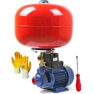 Schutzenger QB60 24 Lt Tank Santrifüj Otomatik Hidrofor Pompa Paket Hidrofor 0,5 Hp Set Scfulset1