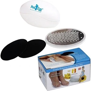 Ped Egg Kutulu Renkli Topuk Törpüsü 130 Mikro Doku ile Hassas Temizlik Sağlar