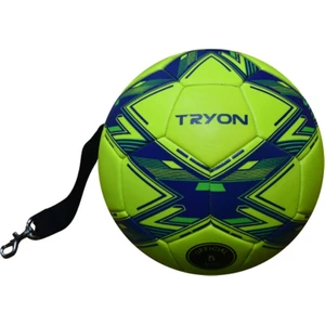 Futbol Topu Unisex Kullanıma Uygun Sarkaç Tasarım 5 Numara Sarı Mavi