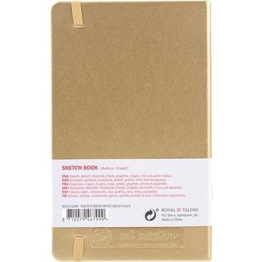 Royal Talens Art Creation Sketch Book - Gold 13 x 21cm