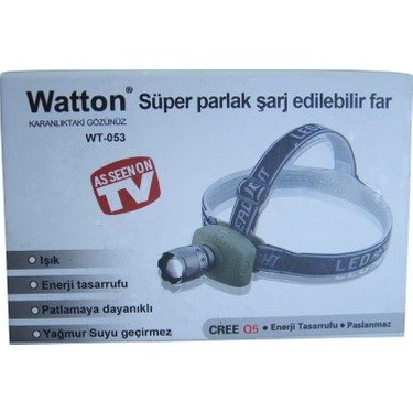 Xnews Süper Zoomlu Kafa Lambası WT-053 Fiyatı - Taksit Seçenekleri