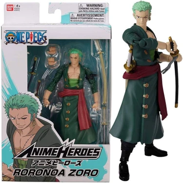 Bandai Anime Heroes One Piece - Roronoa Zoro Action Figür 16 Fiyatı