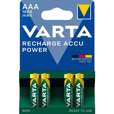 Varta 57033 1000 Mah Şarj Edilebilir İnce Kalem Pil