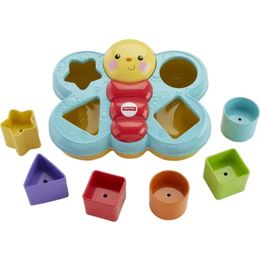 Fisher-Price Şekil Eşleştirme Arkadaşı Kelebek Fisher Price