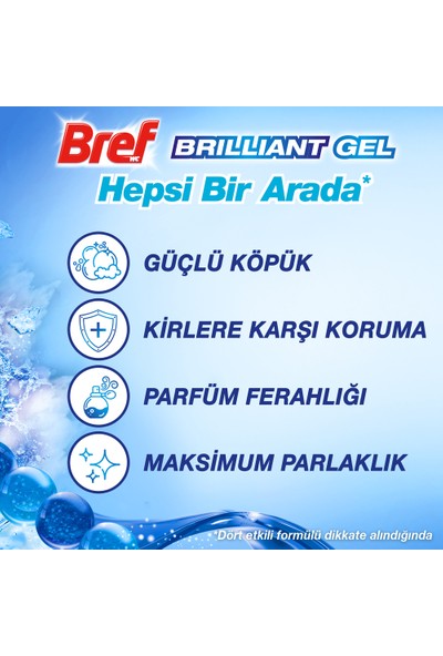 Bref WC Brilliant Gel Duopack Tuvalet Bloğu Okyanus