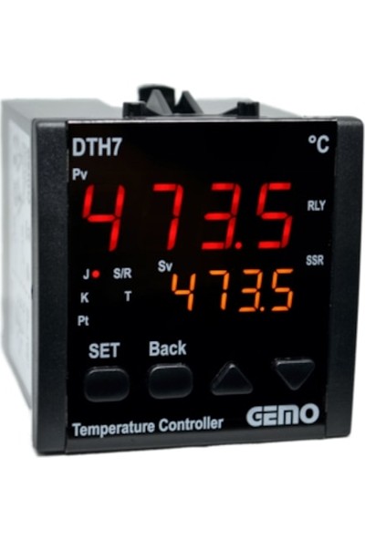 Gemo DTH7-230V Pıd Sıcaklık Kontrol Dijital Termostat Temperature