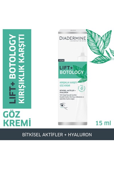 Diadermine Lift+ Botology Kırışıklık Karşıtı Göz Kremi 15 ML