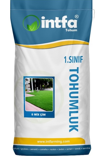 İNTFA Çim Tohumu 6 Mix Grass Karışımı - 10 kg