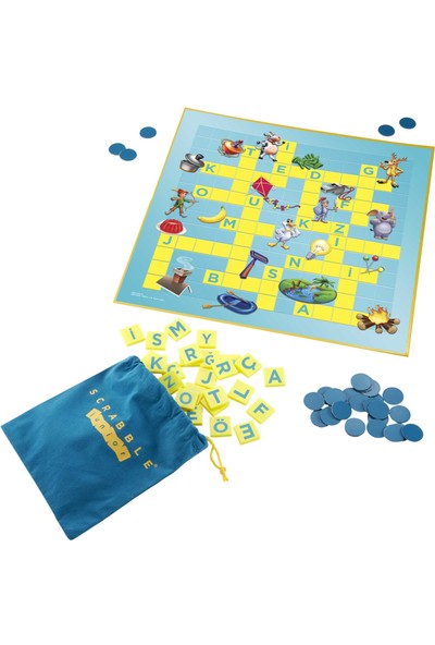 Scrabble Junior Türkçe, Kutu Oyunu, Mattel Games Y9733