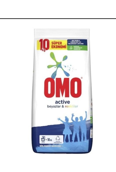 Omo Active Renkliler ve Beyazlar 10+10KG