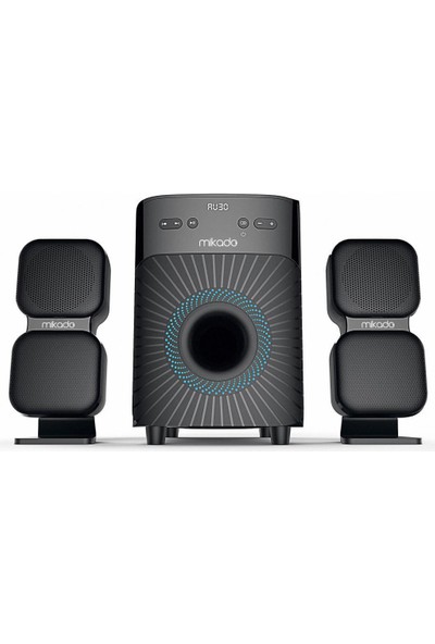 Mikado MD-360BT 2+1 38W Bt/aux/usb/fm/led Ekran Multimedia Speaker