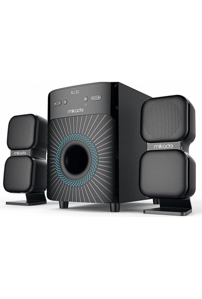 Mikado MD-360BT 2+1 38W Bt/aux/usb/fm/led Ekran Multimedia Speaker