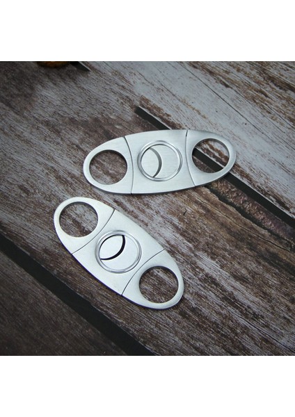 1 Adet Paslanmaz Çelik Cep Puro Kesici Metal Sigara Makas Sigara Puro Kesme Makası | Puro Aksesuarları fırsatları