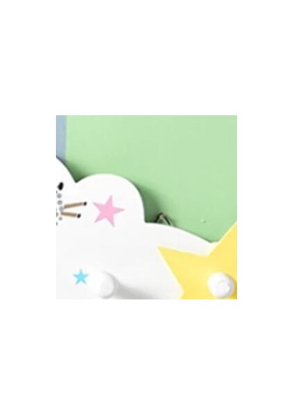 Kanca Ahşap Giysileri Ay Yıldız Askı Duvara Monte Anahtarlık Ceket Kanca Çocuk Odası Duvar Dekoratif fırsatları