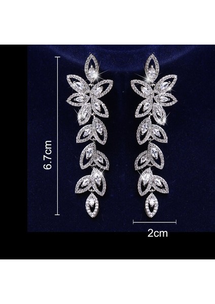 Yeni Varış Düzensiz Kübik Zirkon Tasarım ile Uzun Küpe Tasarım Kadınlar Için Hollow Out Tarzını Oymak Moda Jewlery Akşam Yemeği | Saplama Küpe(Yurt Dışından) fiyatları