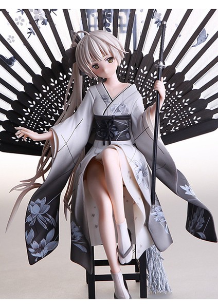 Yosuga No Sora Anime Manga Aksiyon Figür 13 cm - Beyaz