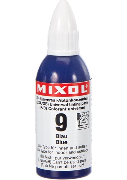 Mixol Renk Pastası 20ML Mavi
