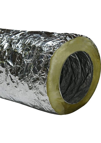 Air Izolasyonlu Alüminyum Esnek Hava Kanalı Çap 203MM 10 Metre modelleri