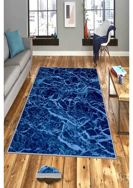 Halı Dekoratif Özel Tasarım Modern İnce Yıkanabilir 800 Gr /M2 Kaymaz Taban Trend Halı