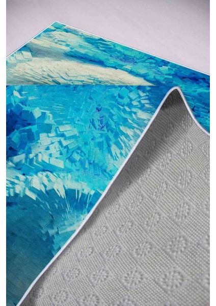 Halı Dekoratif Özel Tasarım Modern İnce Yıkanabilir 800 Gr /M2 Kaymaz Taban Trend Halı modelleri