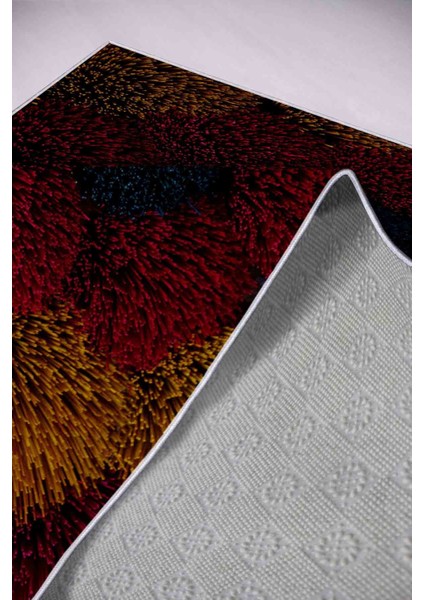 Halı Dekoratif Özel Tasarım Modern İnce Yıkanabilir 800 Gr /M2 Kaymaz Taban Trend Halı
