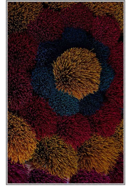 Halı Dekoratif Özel Tasarım Modern İnce Yıkanabilir 800 Gr /M2 Kaymaz Taban Trend Halı