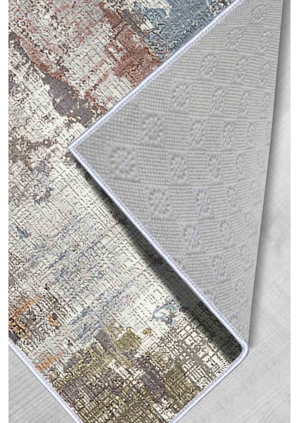 Halı Dekoratif Özel Tasarım Modern İnce Yıkanabilir 800 Gr /M2 Kaymaz Taban Trend Halı