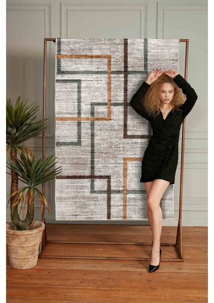 Halı Dekoratif Özel Tasarım Modern İnce Yıkanabilir 800 Gr /M2 Kaymaz Taban Trend Halı fiyatları