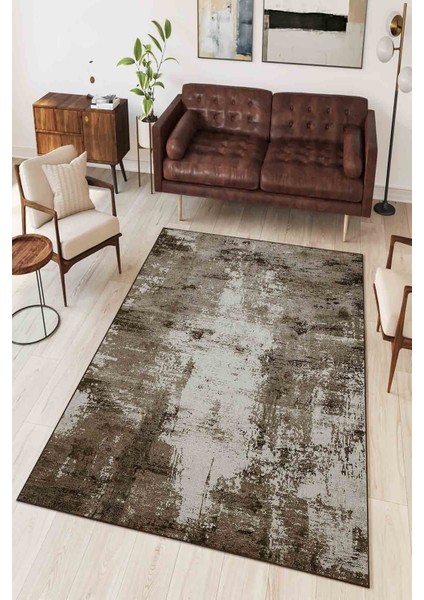 Halı Dekoratif Özel Tasarım Modern İnce Yıkanabilir 800 Gr /M2 Kaymaz Taban Trend Halı