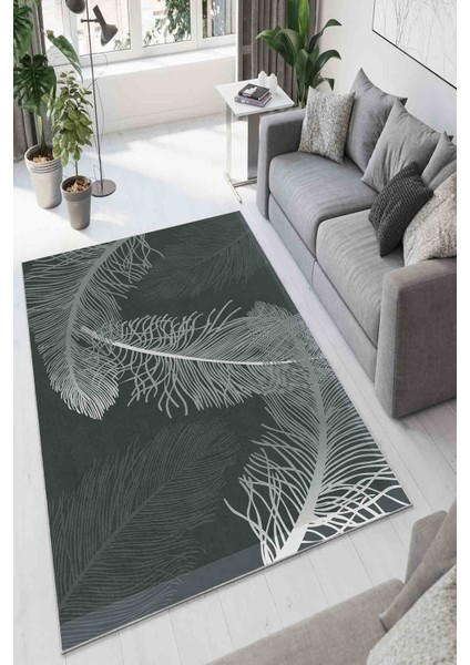 Halı Dekoratif Özel Tasarım Modern İnce Yıkanabilir 800 Gr /M2 Kaymaz Taban Trend Halı
