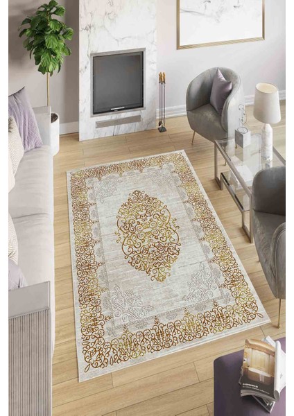 Halı Dekoratif Özel Tasarım Modern İnce Yıkanabilir 800 Gr /M2 Kaymaz Taban Trend Halı
