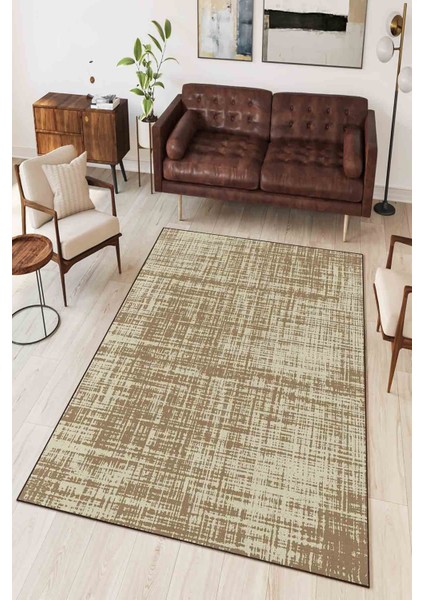 Halı Dekoratif Özel Tasarım Modern İnce Yıkanabilir 800 Gr /M2 Kaymaz Taban Trend Halı
