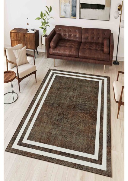 Halı Dekoratif Özel Tasarım Modern İnce Yıkanabilir 800 Gr /M2 Kaymaz Taban Trend Halı