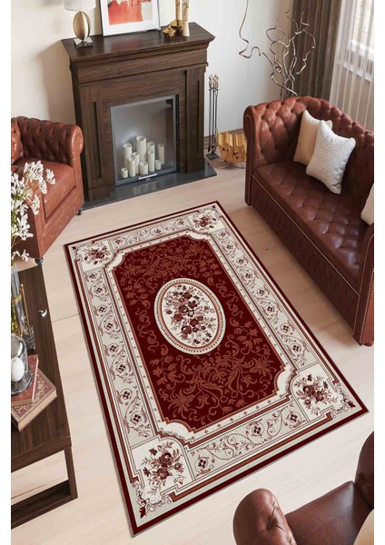 Halı Dekoratif Özel Tasarım Modern İnce Yıkanabilir 800 Gr /M2 Kaymaz Taban Trend Halı