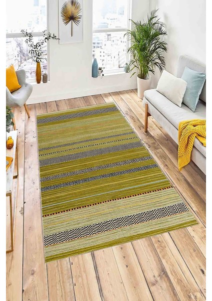 Halı Dekoratif Özel Tasarım Modern İnce Yıkanabilir 800 Gr /M2 Kaymaz Taban Trend Halı