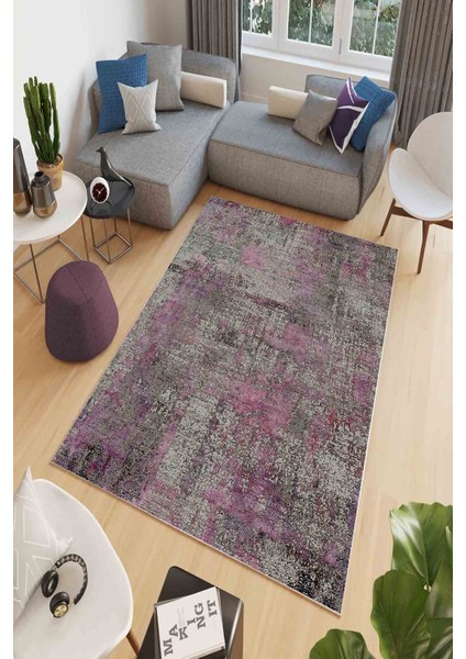 Halı Dekoratif Özel Tasarım Modern İnce Yıkanabilir 800 Gr /M2 Kaymaz Taban Trend Halı