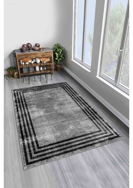 Halı Dekoratif Özel Tasarım Modern İnce Yıkanabilir 800 Gr /M2 Kaymaz Taban Trend Halı