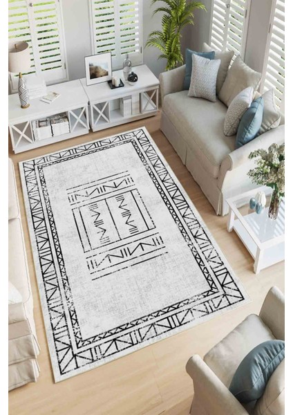 Halı Dekoratif Özel Tasarım Modern İnce Yıkanabilir 800 Gr /M2 Kaymaz Taban Trend Halı