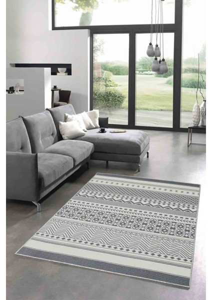 Halı Dekoratif Özel Tasarım Modern İnce Yıkanabilir 800 Gr /M2 Kaymaz Taban Trend Halı