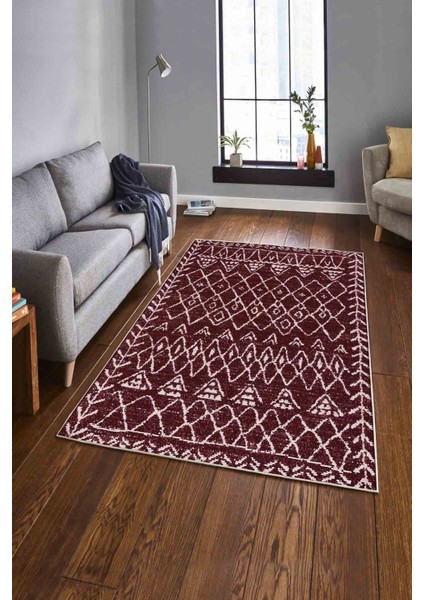 Halı Dekoratif Özel Tasarım Modern İnce Yıkanabilir 800 Gr /M2 Kaymaz Taban Trend Halı