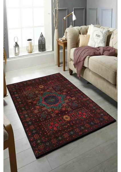 Halı Dekoratif Özel Tasarım Modern İnce Yıkanabilir 800 Gr /M2 Kaymaz Taban Trend Halı